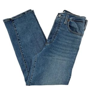 Levi’s Ribcage Straight Button Fly Jeans Size 27